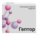 Гептор, 400 мг, таблетки, покрытые кишечнорастворимой оболочкой, 20 шт. фото