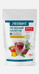 Леовит напиток при вирусных заболеваниях с витамином D, порошок, 250 г, 1 шт. фото