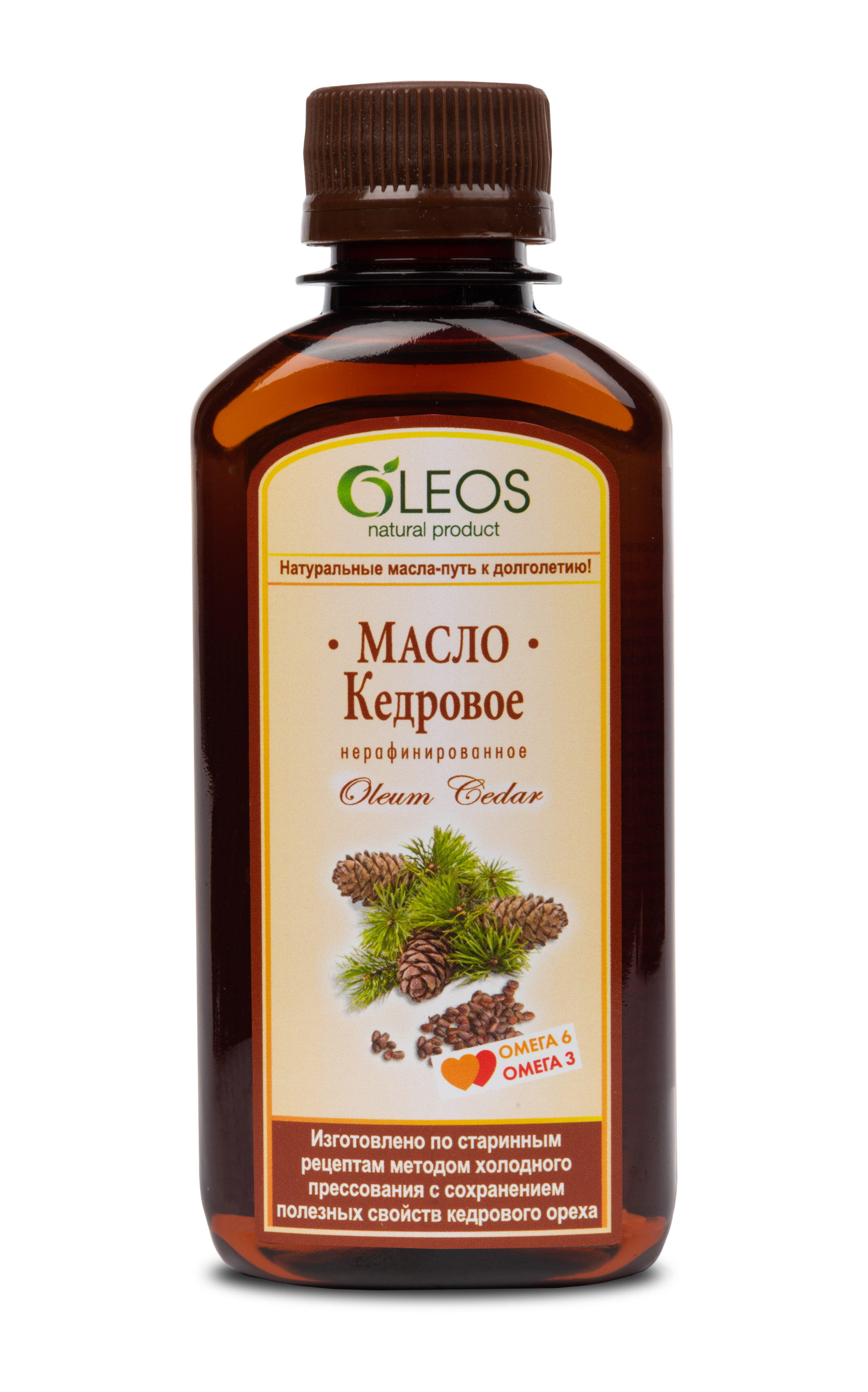 Oleos Масло кедровое, масло, 200 мл, 1 шт. фото