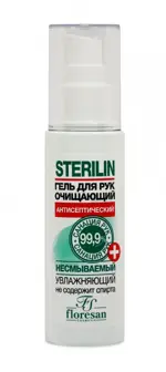Floresan гель для рук очищающий Стерилин, 75 мл, 1 шт, Ф-62 фото