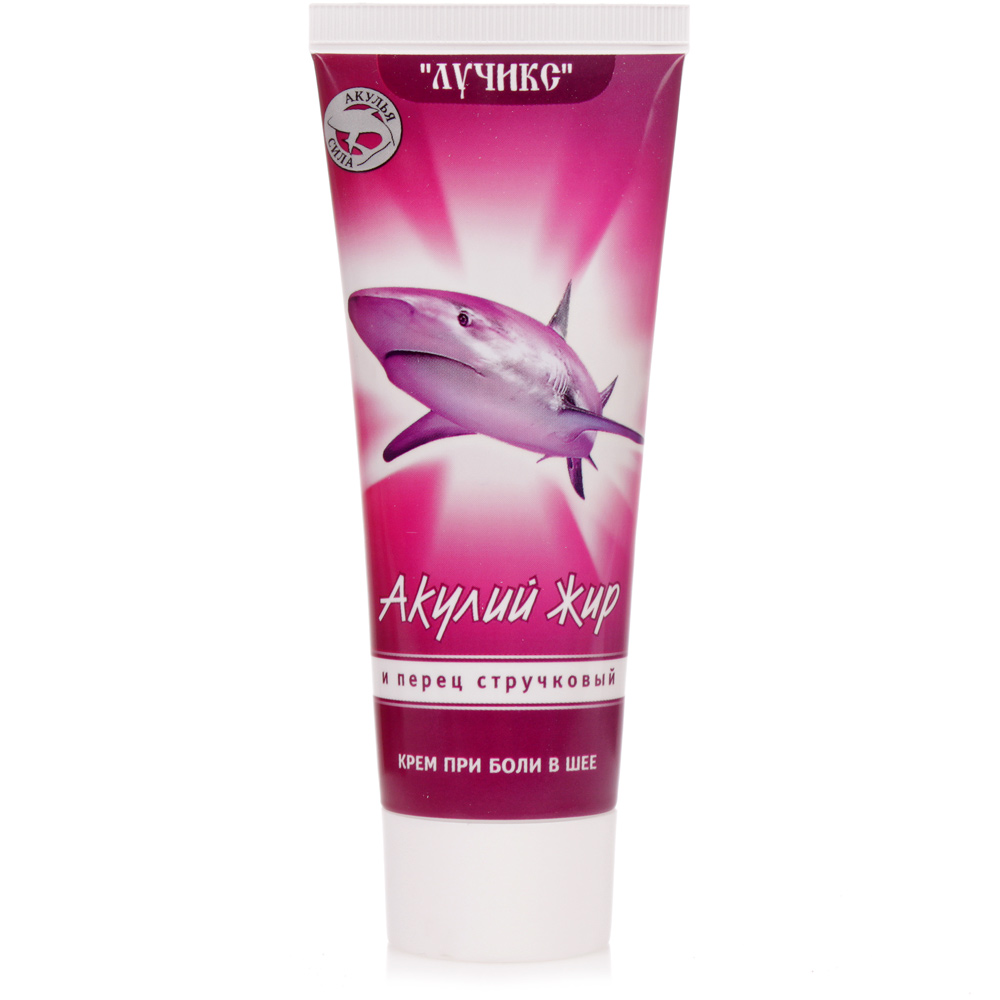 Акулий жир и перец стручковый, крем для тела, 75 мл, 1 шт. фото
