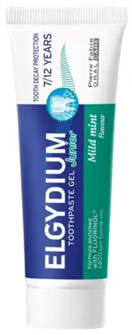 Эльгидиум Junior, паста гелевая зубная, 50 мл, 1 шт, мягко-мятный вкус, 7-12 лет фото