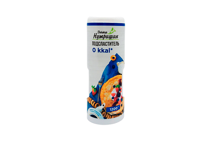 Доктор Нутришин Подсластитель, таблетки, 1200 шт. фото