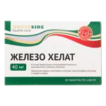 Железо Хелат, 40 мг, таблетки, 30 шт. фото 1