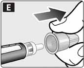 Инструкция по применению Райзодег ФлексТач, 100 МЕ/мл, раствор для подкожного введения, 3 мл, 5 шт. - схема 9
