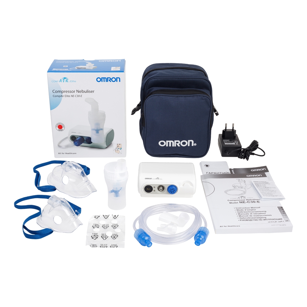 Ингалятор компрессорный Omron CompAir NE-C30 Elite, 1 шт, арт. NE-C30-E фото