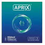 Aprix Ribbed презервативы, презерватив, 3 шт, ребристые фото