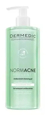 Дермедик Normacne Preventi Antibacterial cleansing gel, гель для умывания, 500мл, 1 шт. фото