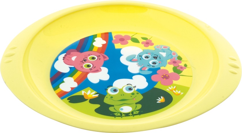 Курносики Тарелка детская, 1 шт, арт. 17323 фото