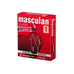 Masculan Classic 1, презервативы, 3 шт, нежные фото