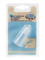 Canpol babies силиконовая щетка для зубов, 1 шт, 0+ мес, арт. 9/117 фото