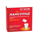 Найсулид, 100 мг, гранулы, 2 г, 10 шт. фото