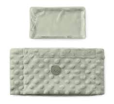 Happy baby Грелка с гелевым наполнителем, 1 шт, светло-зеленый, с чехлом фото