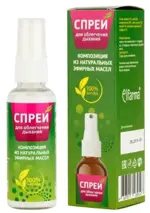 Elfarma Композиция натуральных эфирных масел, спрей, 45 мл, 1 шт, для облегчения дыхания фото 