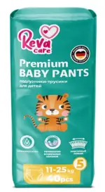 Reva Care Подгузники-трусики для детей, р. 5, 40 шт, 11-25кг фото