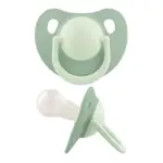 Lubby Соска-пустышка силиконовая с круглым соском, 0+ мес, 1 шт, арт. 31946, с мягким нагубником фото 2