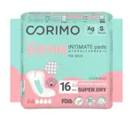 Corimo прокладки впитывающие женские гигиенические анатомической формы, р. S, прокладки гигиенические, 16 шт, 2 капли фото