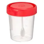 Контейнер для биоматериалов стерильный, 60 мл, 1 шт, с лопаткой фото