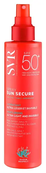 SVR Sun Secure Безопасное солнце спрей увлажняющий, спрей, 200 мл, 1 шт, SPF 50+ фото