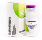 Ванкомицин, 1 г, порошок для приготовления раствора для инфузий и приема внутрь, 1 шт. фото