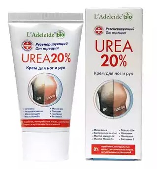 Уреа Крем с мочевиной регенерирующий 20 %, крем, 50 мл, 1 шт. фото