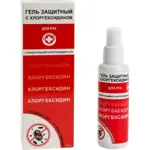 Гель защитный с хлоргексидином, гель, 50 мл, 1 шт. фото