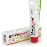 Микотрин, крем для ног, 40 г, 1 шт, противогрибковый фото