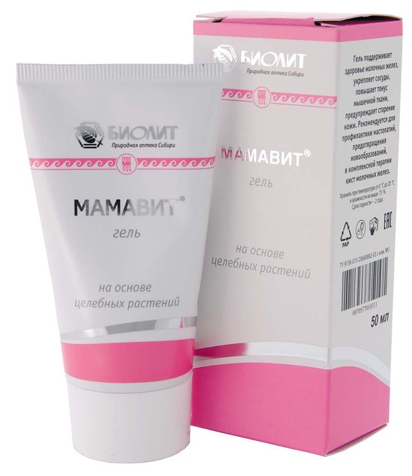 Мамавит, гель для местного и наружного применения, 50 мл, 1 шт. фото