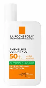 La Roche-Posay Anthelios UVMUNE 400, флюид солнцезащитный матирующий, 50 мл, 1 шт, SPF 50+ фото