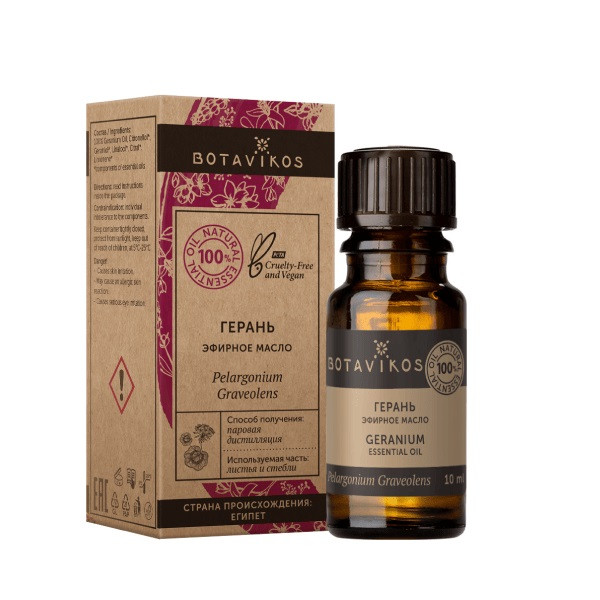 Botavikos Герань эфирное масло, масло эфирное, 10 мл, 1 шт. фото