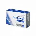 Консумед Дуодивен, 50 мг + 450 мг, таблетки, 30 шт. фото 