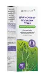 Консумед Комплекс экстрактов для мочевыводящий путей, капли для приема внутрь, 100 мл, 1 шт. фото