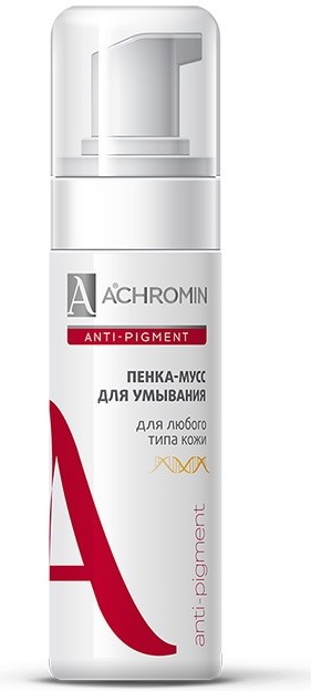 Achromin Пенка-мусс для умывания, пенка-мусс, 150 мл, 1 шт. фото