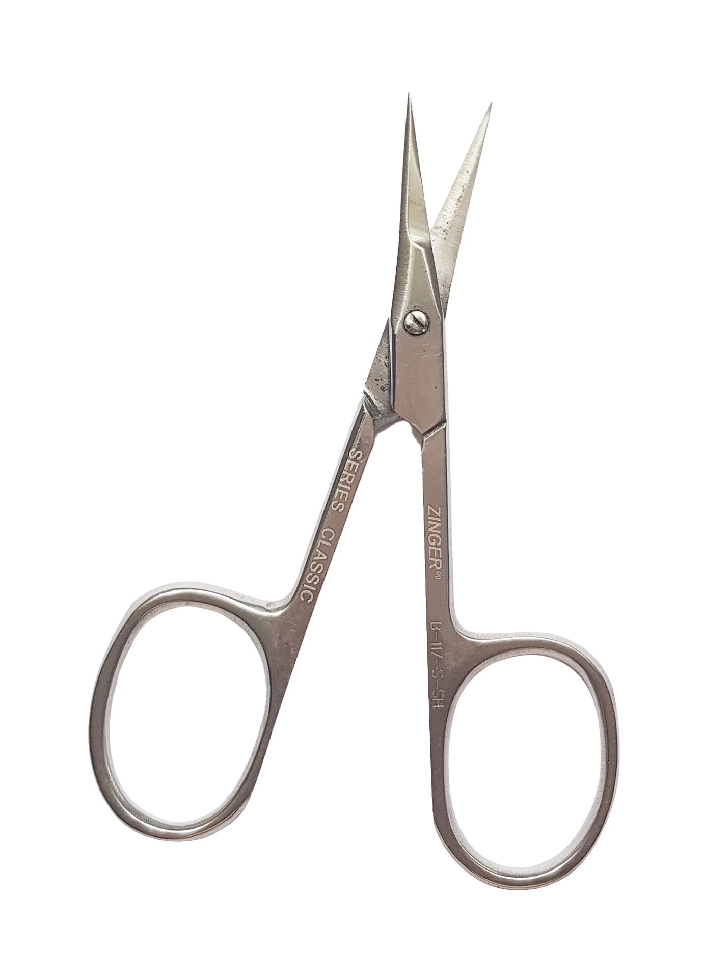 Zinger Ножницы для ногтей маникюрные, 1 шт, ручная заточка, арт. B-117-S-SH фото