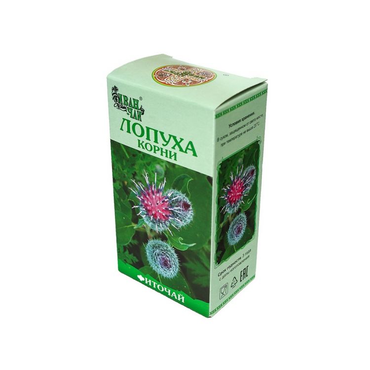 Лопуха корни, фиточай, 50 г, 1 шт. фото