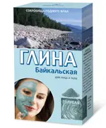 Глина косметическая Байкальская голубая для лица и тела, порошок, 100 г, 1 шт. фото