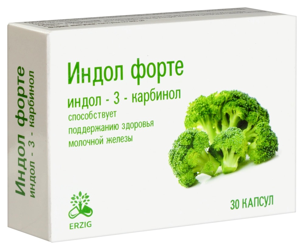 Индол Форте, 380 мг, капсулы, 30 шт. фото