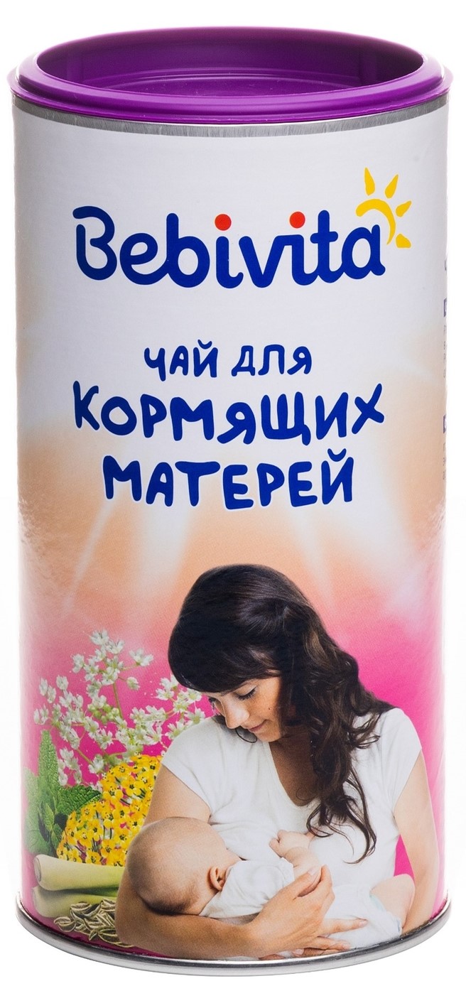 Bebivita Чай гранулированный, 200 г, 1 шт, для кормящих матерей фото