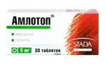Амлотоп, 5 мг, таблетки, 30 шт. фото