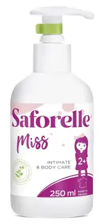 Сафорель Мисс Гель для интимной гигиены детский, гель, 250 мл, 1 шт. фото