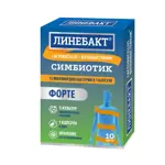 Линебакт Форте симбиотик, капсулы, 10 шт. фото