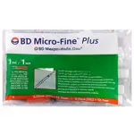 BD Micro-Fine Plus Шприц одноразовый инсулиновый U-100, 1 мл, шприц в комплекте с иглой, 10 шт, 29G (0,33х12,7 мм) фото 