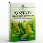Кукурузы столбики с рыльцами, сырье растительное измельченное, 50 г, 1 шт. фото