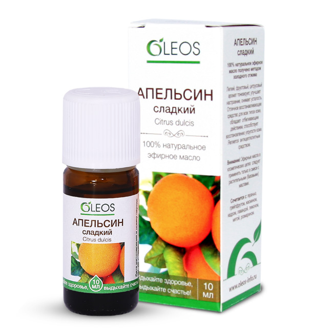 Oleos Апельсин сладкий Масло эфирное, 10 мл, 1 шт. фото