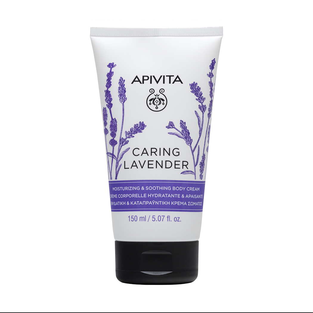 Apivita Крем для тела лавандовый уход, крем для тела, 150 мл, 1 шт. фото