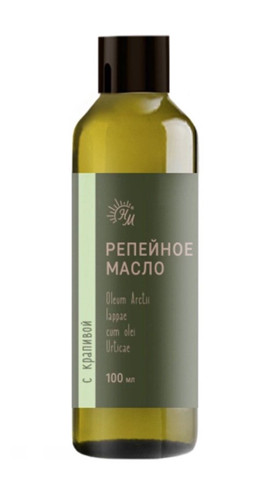 Репейное масло с крапивой, масло косметическое, 100 мл, 1 шт. фото