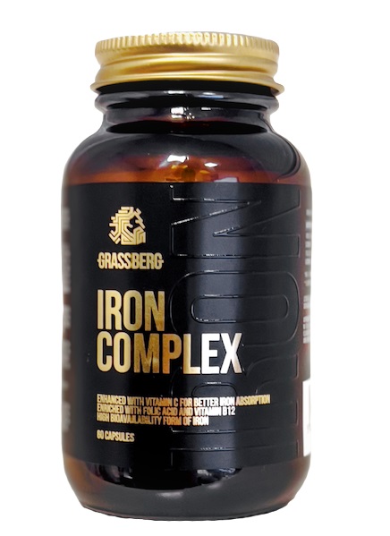 Грассберг Комплекс железа, капсулы, 60 шт. фото