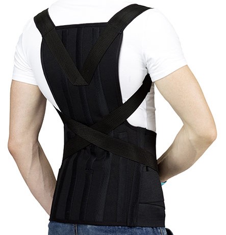 Orto КГК-110 Корсет грудо-пояснично-крестцовый, р. L2, 1 шт, черный фото