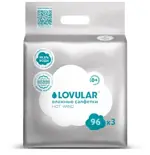 Lovular hot wind салфетки влажные для детей, салфетки влажные, 288 шт, упаковка 96 х 3 фото