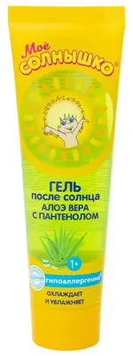 Мое солнышко Гель после солнца, гель для тела, 100 мл, 1 шт. фото